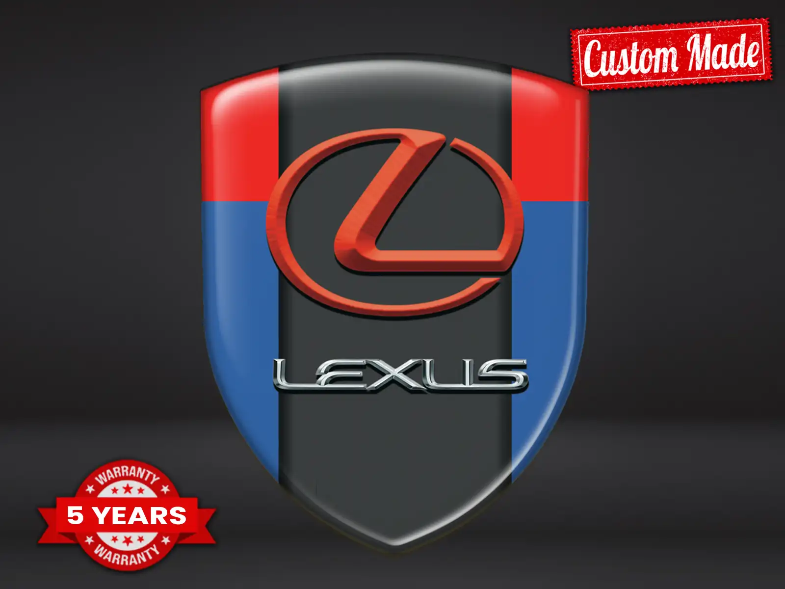 Lexus Logosticker Edition Minimal Anpassbar Gedruckt